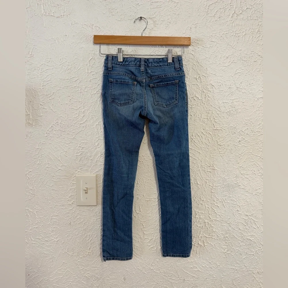 Old Navy Super Skinny Jeans Size 8 Slim Fit Light Wash Stretch Denim